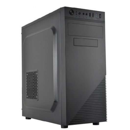 L-link atria caja micro atx - fuente de alimentacion 500w - capacidad para 3 discos duros - 1x usb 3.0, 2x usb 2.0, 1x hd audio/mic - color negro