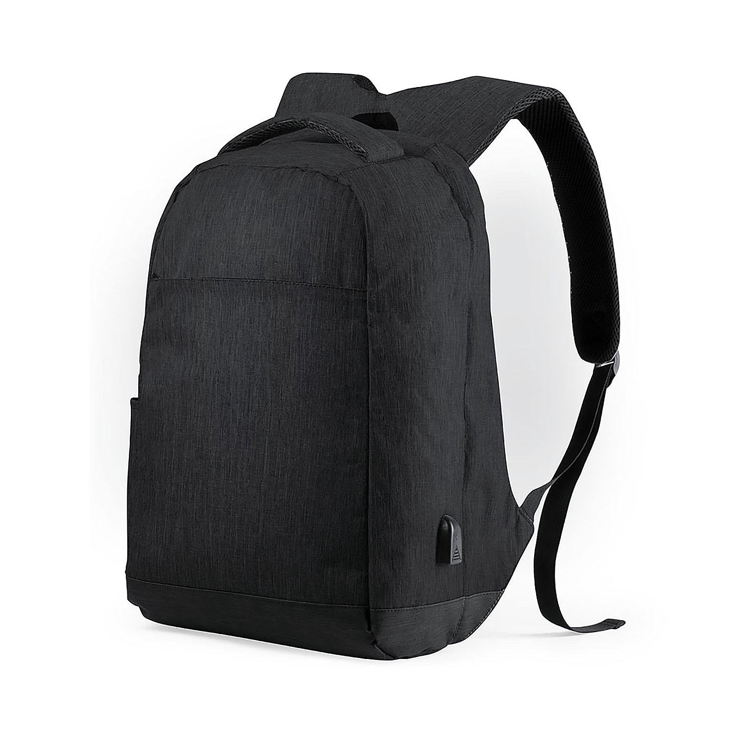 DAM. Mochila Antirrobo Conexión USB. Bolsillo Acolchado para Portátil y Tablet. Parte Trasera y Cintas Acolchadas 35x47x15 cm.