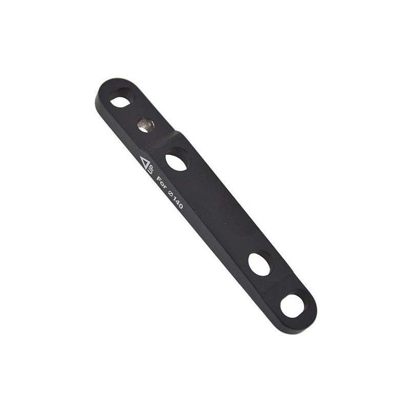 Shimano - Adaptador PINZA FLAT MOUNT 160/140 para frenos de disco delanteros BR-RS505 y BR-RS805, compatible con montaje Flat Mount en bicicletas de carretera y gravel, ideal para ciclismo deportivo y uso diario