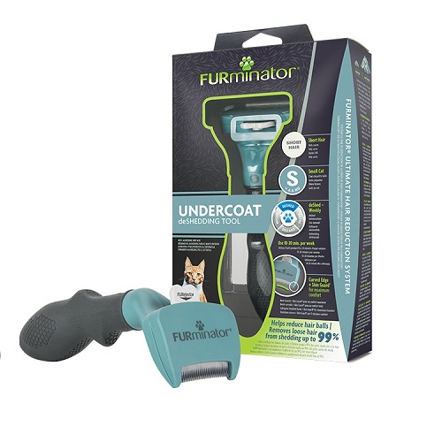 Cepillo para Gatos FURMINATOR Gato PELO CORTO - Talla S (< 4,5 kg)