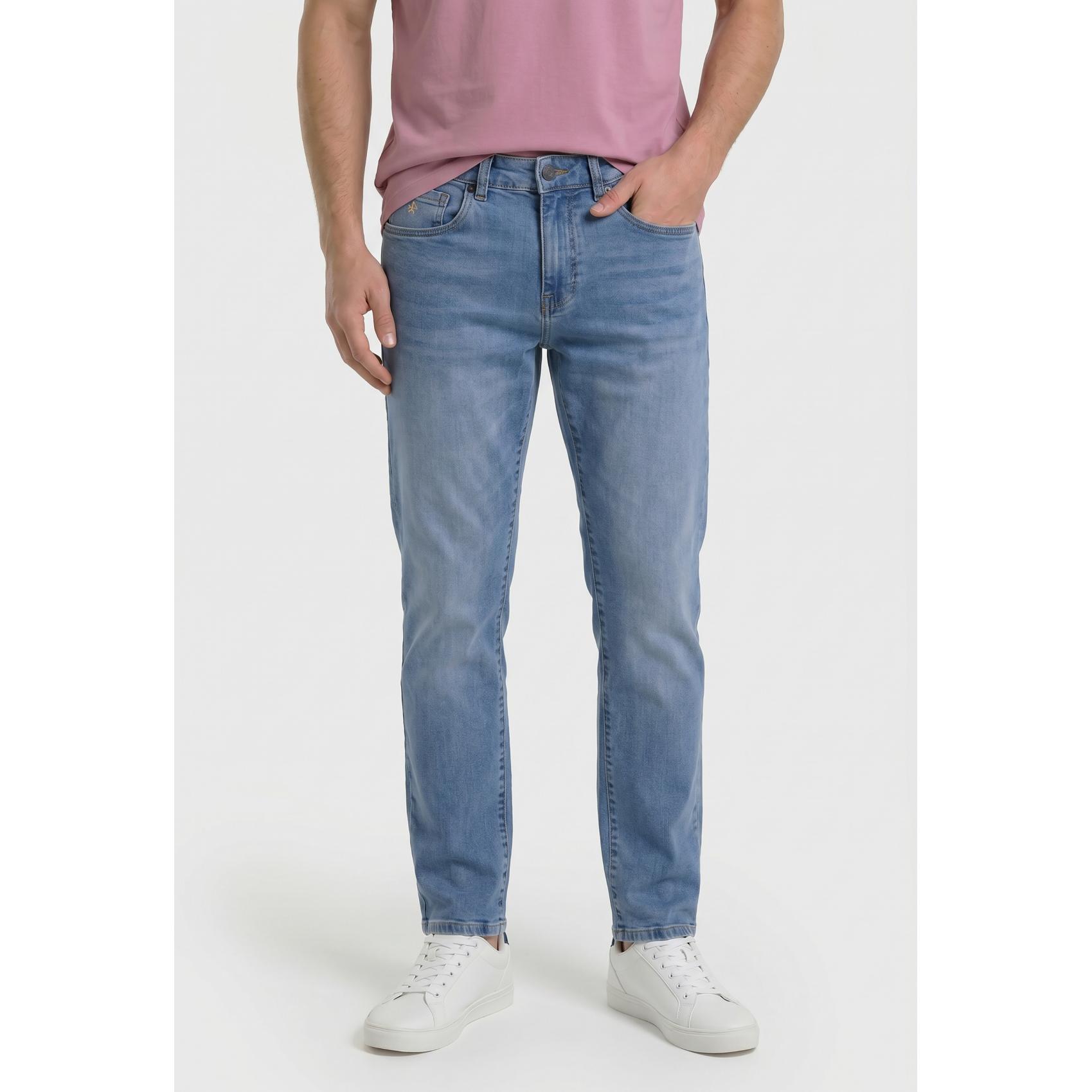 Pantalón Valecuatro jeans azul claro