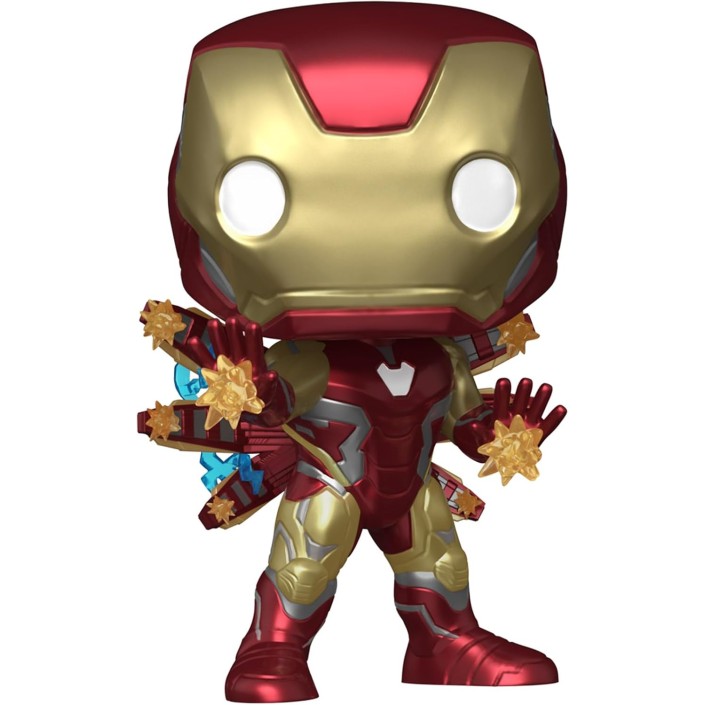 Figura Funko Pop! Marvel Infinity Saga Iron Man Modelo 1555 | 88664 | Edición Especial Glow in the Dark -  Original - Figuras Miniaturas Coleccionables Para Exhibición - Idea De Regalo - Mercancía Oficial