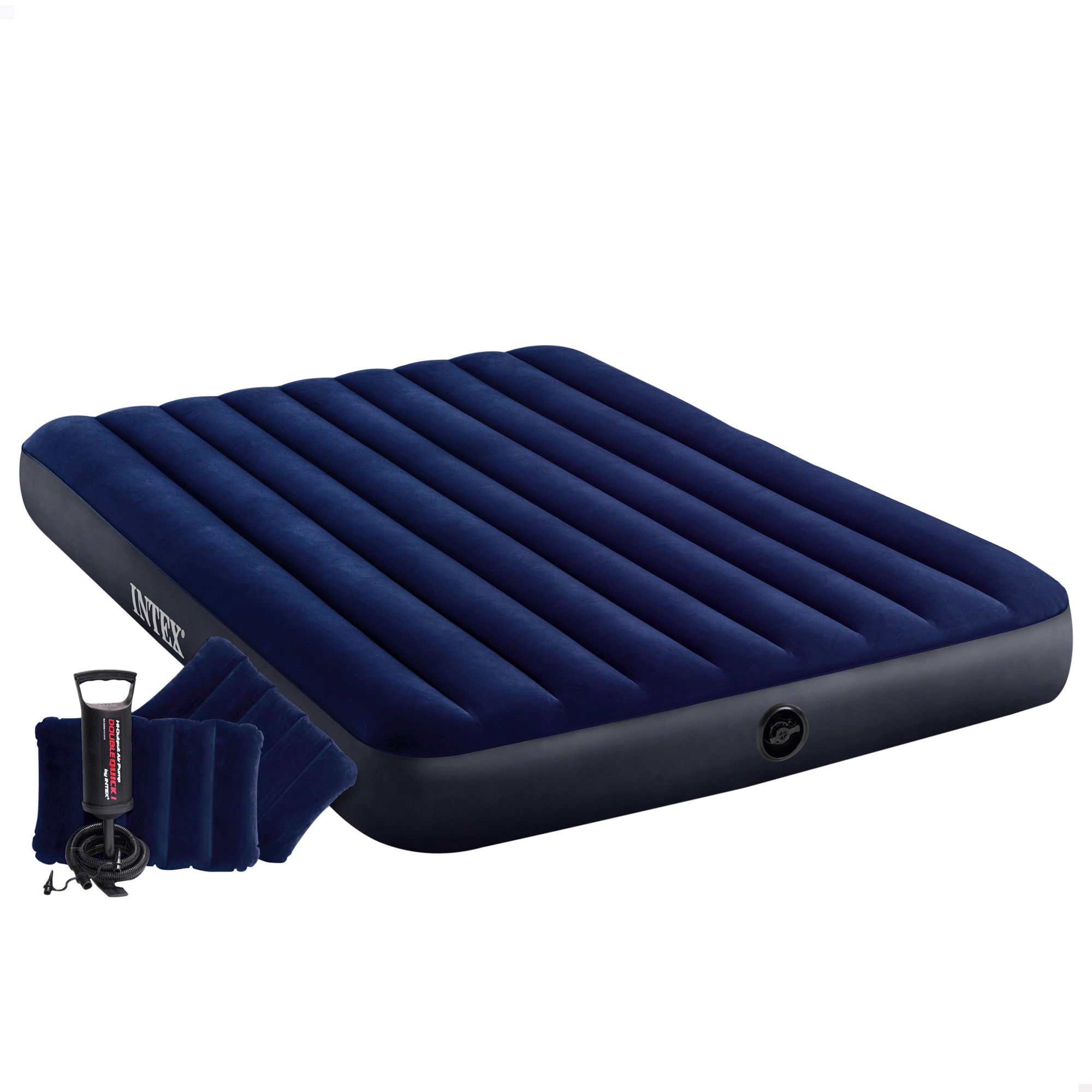 Cama hinchable INTEX Dura-Beam Standard modelo Classic Downy - Altura 25 cm, Colchón hinchable Intex, Cama de camping, Colchones hinchables