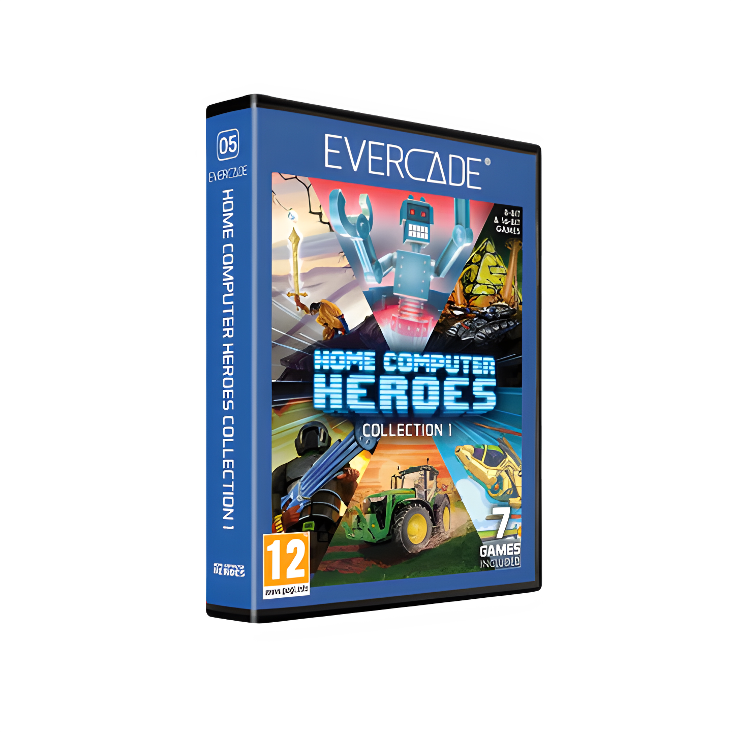 Cartucho Evercade Home Computer Heroes Collection 1 - Nuevo precintado - PAL España