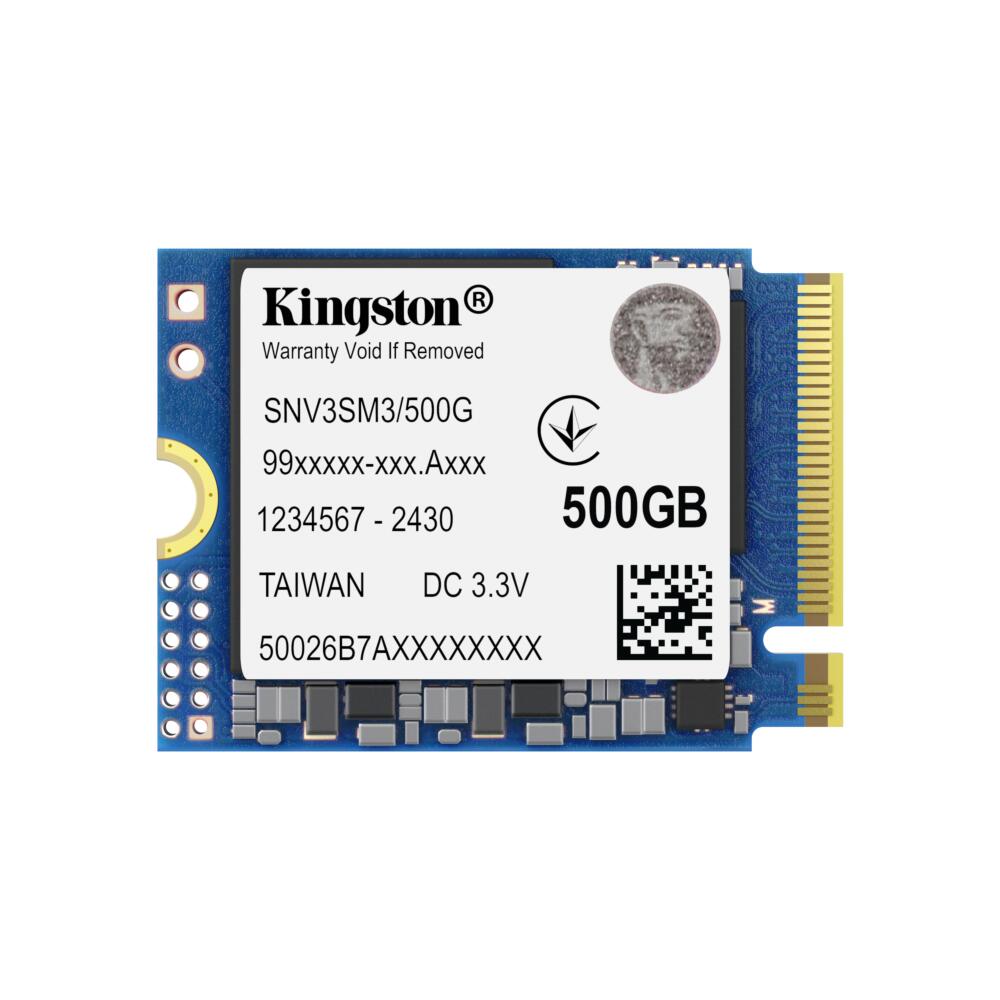 Kingston NV3 NVMe PCIe 4.0 SSD Interno 500GB M.2 2230-SNV3SM3/500G