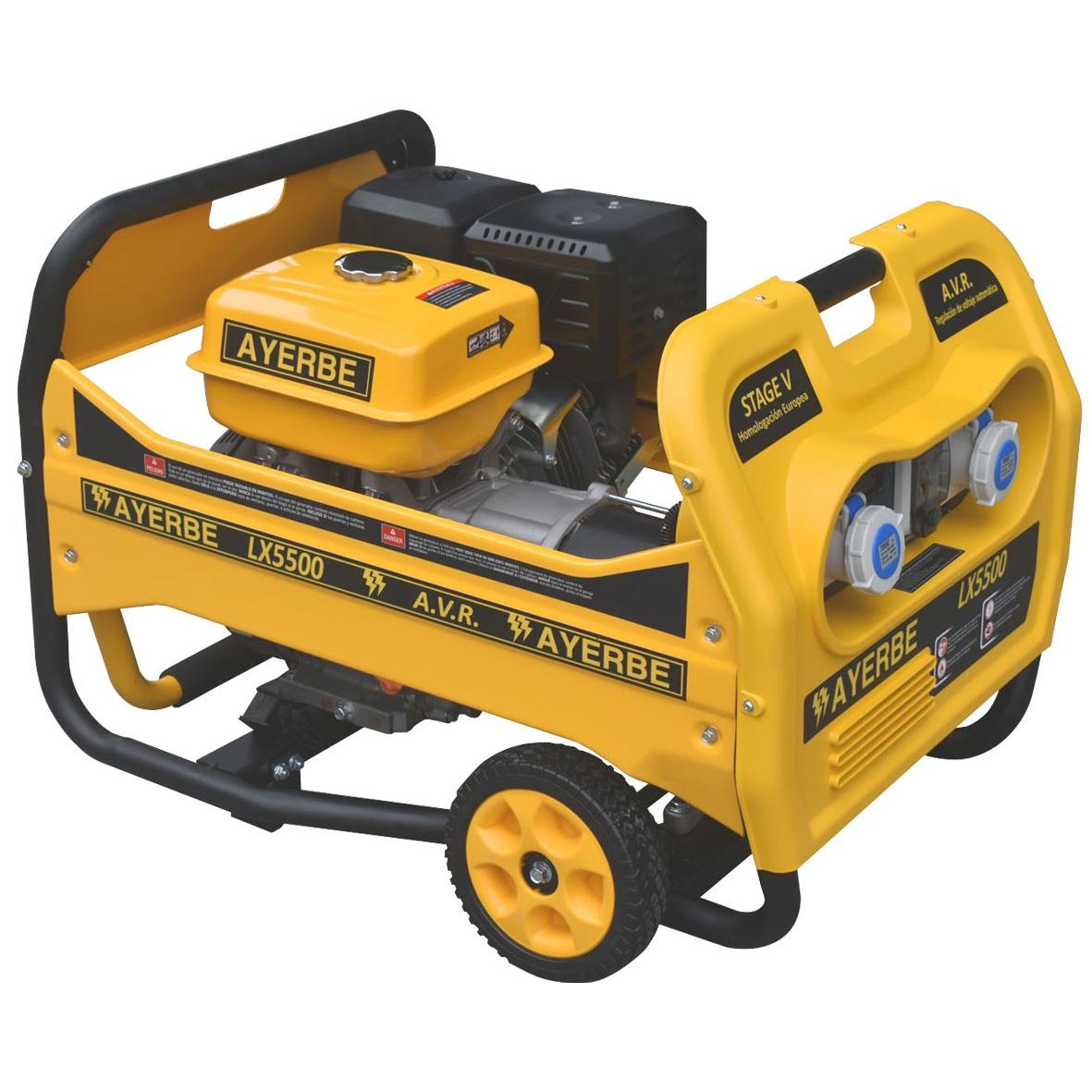 Grupo Electrógeno AYERBE LX5500 MN Gasolina