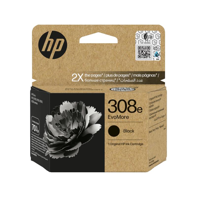 HP Cartucho 308e EvoMore Negro 320p