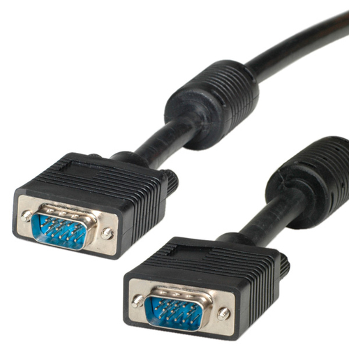 ROLINE Cable VGA de ferrita HD15 ST-ST con núcleo de ferrita 3,0m