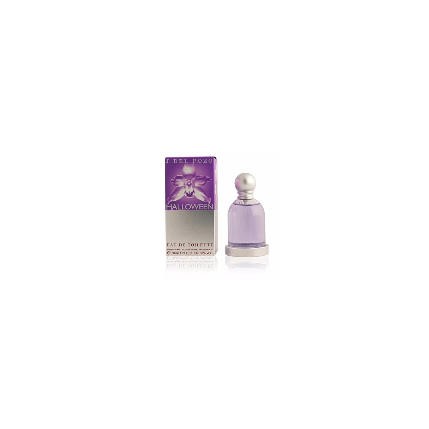 Jesus Del Pozo - Perfume Halloween para mujer Eau de Toilette con notas marinas y talco, misterioso y atemporal, ideal para cualquier estación y amplio público