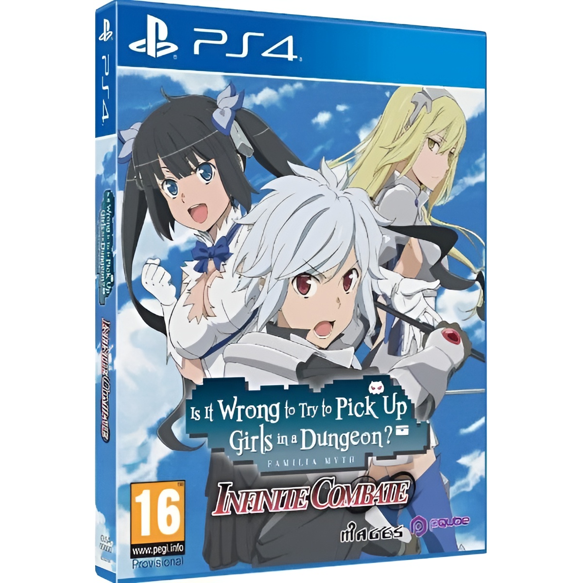 Is it Wrong to Try to Pick Up Girls in a Dungeon? Infinite Combate - PS4 - Nuevo Precintado - PAL España