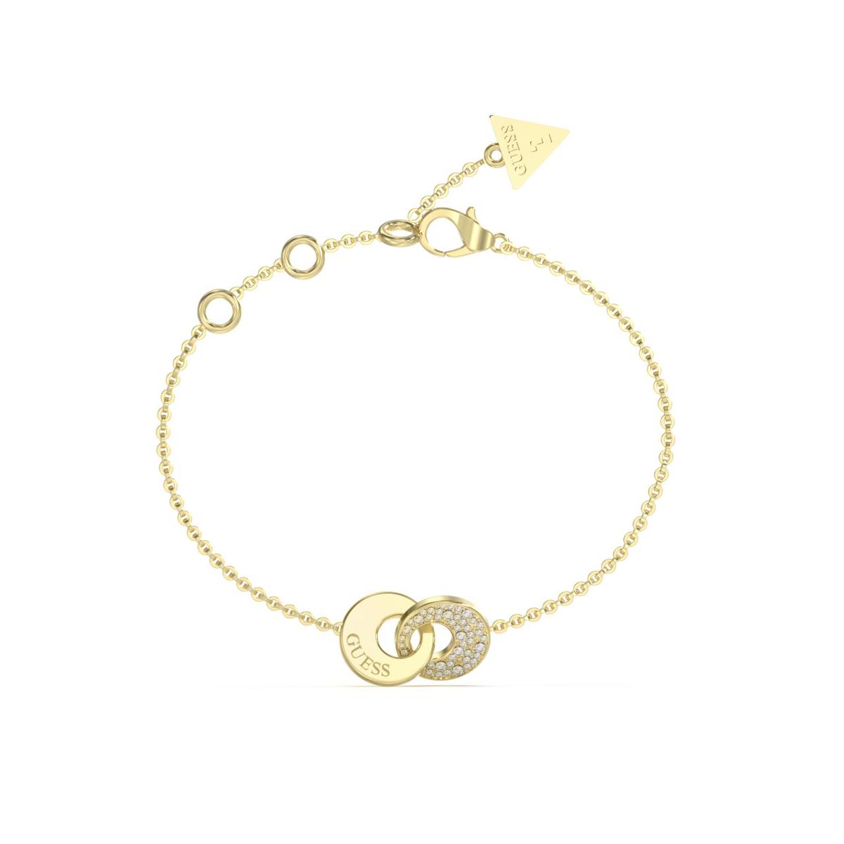 Guess Pulsera Mujer Blooming Summer De Acero Dorado