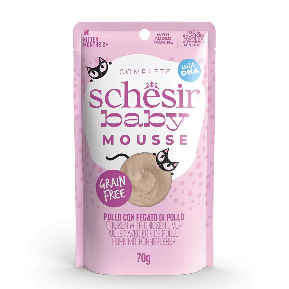 Schesir Baby Mouse Pollo e Hígado 12x70 GR