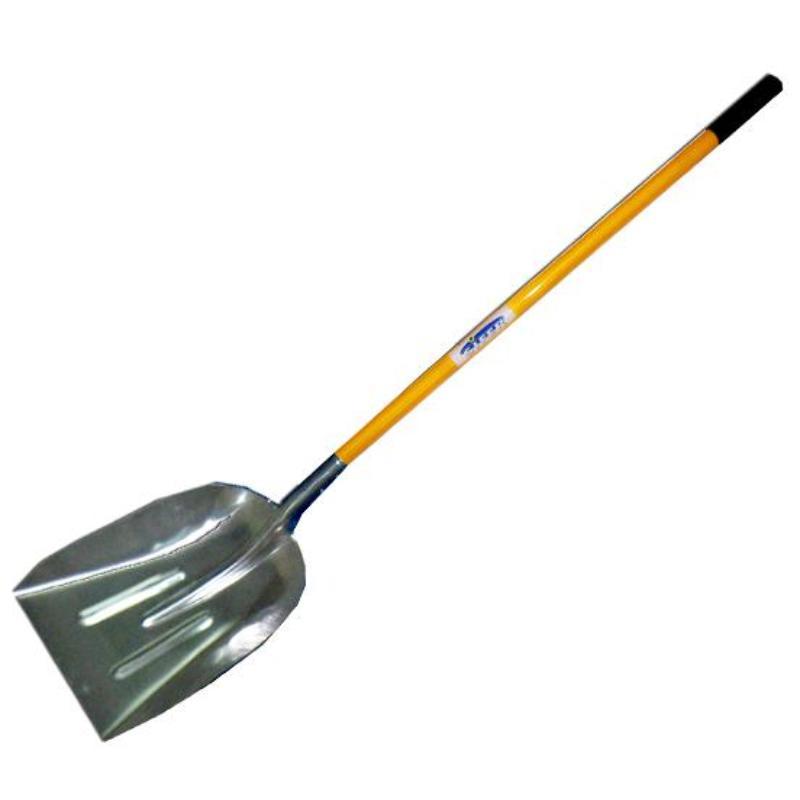 Sifer pala aluminio 37,5x50 cm mango largo 120cm metal ama 92702