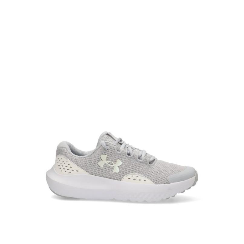 Zapatillas Running Under Armour - Niña - Suela Plana - Modelo 3027108 - Color Gris