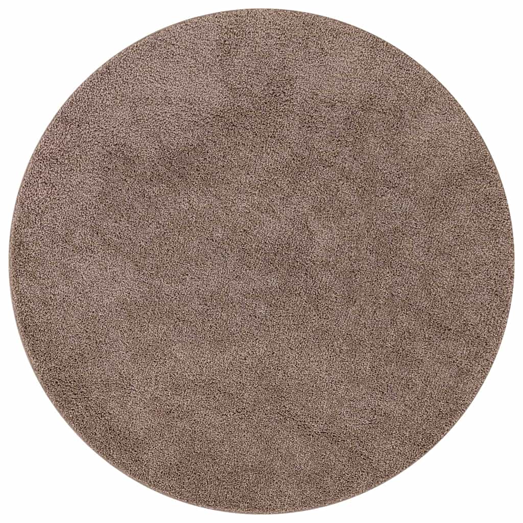 vidaXL Alfombra Shaggy Antideslizante 160 x 160 cm PP