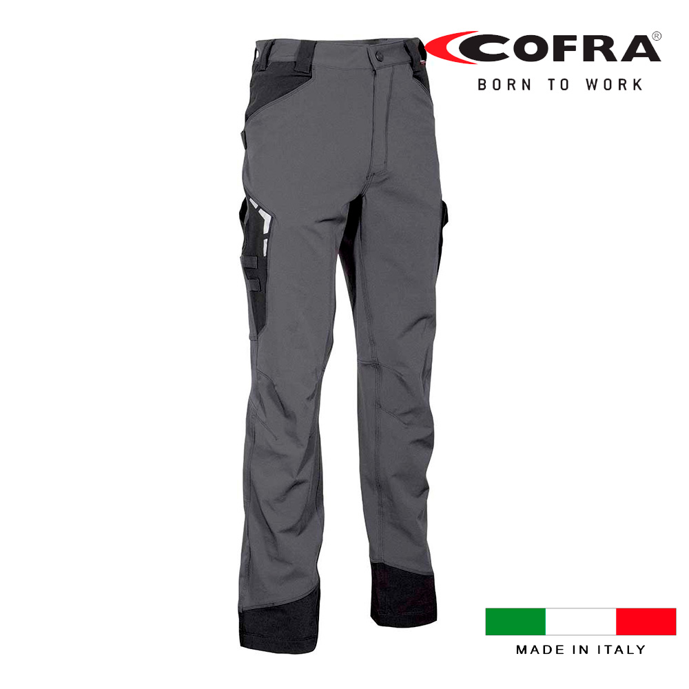 COFRA - Pantalon hagfors gris oscuro negro cofra talla 44