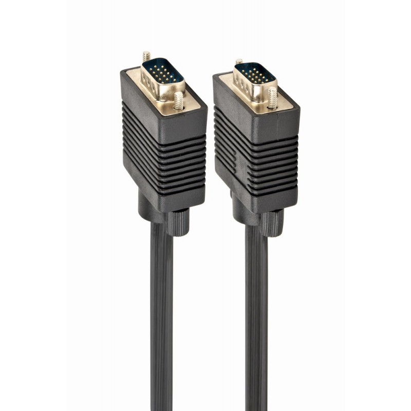 Gembird - CC-PPVGA-5M-B cable VGA VGA (D-Sub) Negro CC-PPVGA-5M-B