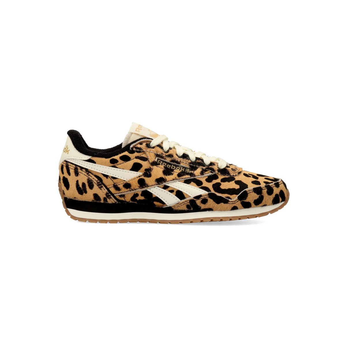 Reebok - Zapatillas deportivas casual retro Classic AZ con estampado leopardo para mujer, diseño feroz y atemporal