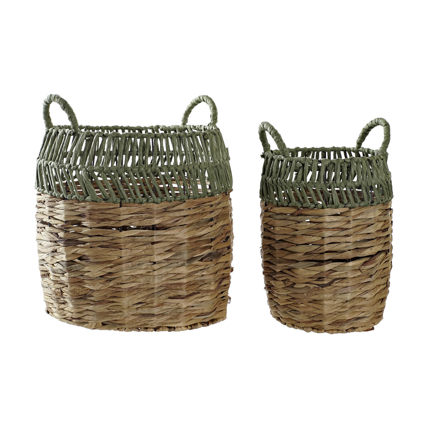 Cesta set 2 ratan 33x33x40 natural , La mejor decoración para tu hogar.