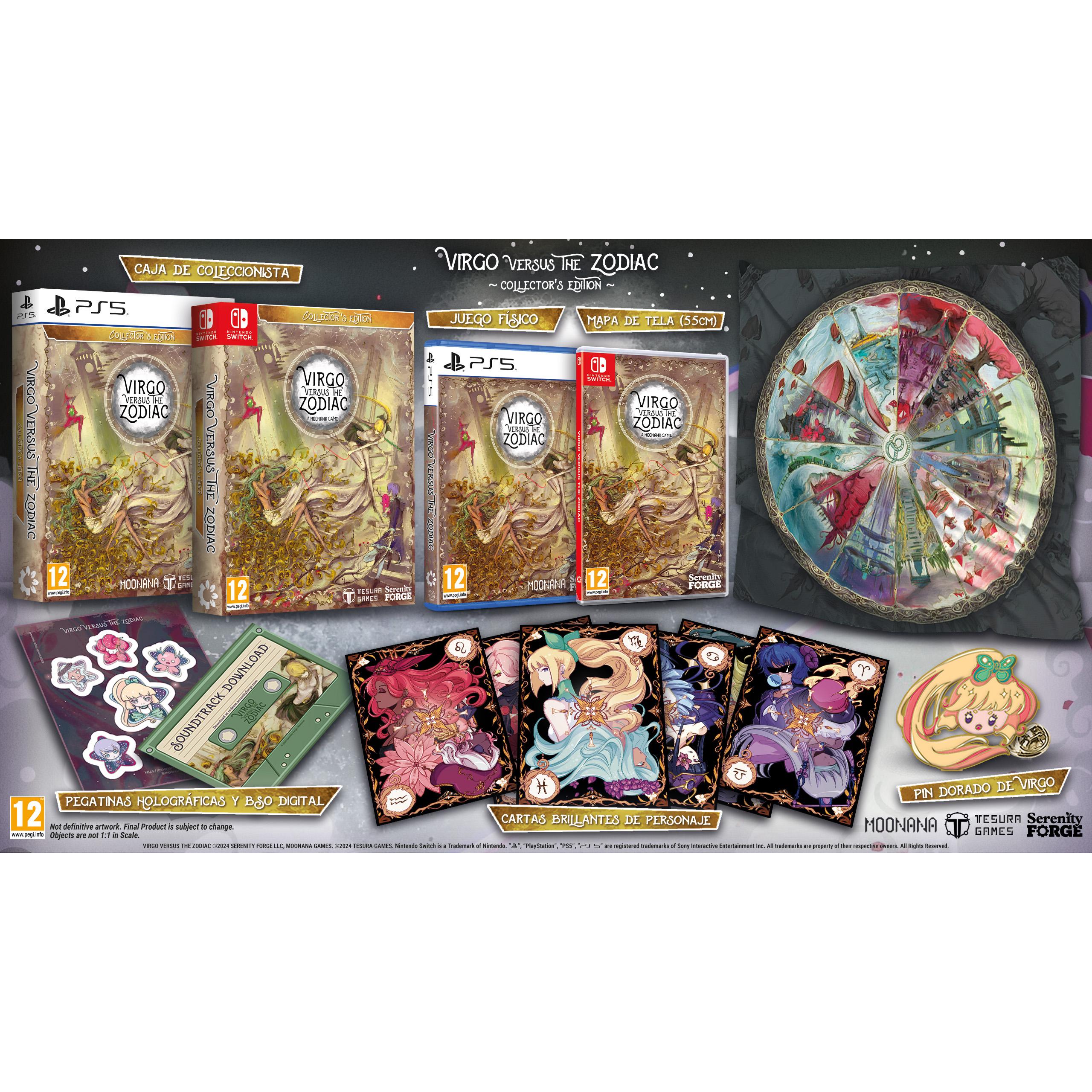 Virgo Versus the Zodiac Collectors Edition - Nintendo Switch - Nuevo precintado - PAL España