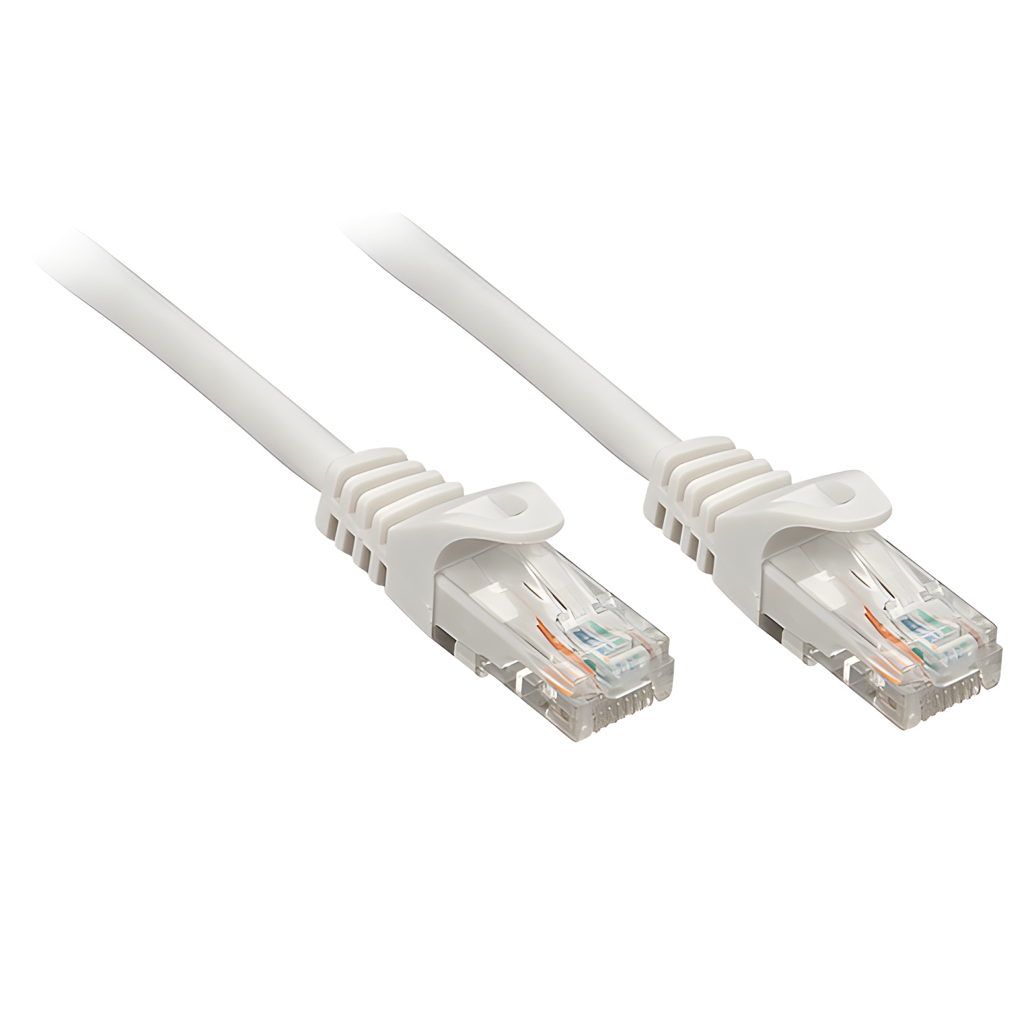 LINDY RJ-45/RJ-45 Cat6 2m - Cable de Red (2 m, Cat6, U/UTP (UTP), RJ-45, RJ-45, Gris)