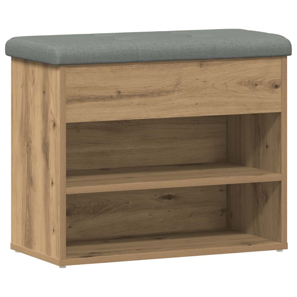 vidaXL Zapatero madera de ingeniería 62x32x50 cm
