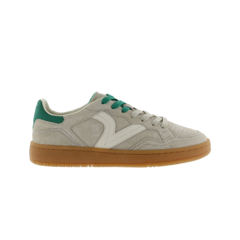 Victoria 1985 SMASH Zapatillas de serraje con piezas en contraste y suela caramelo 8806116