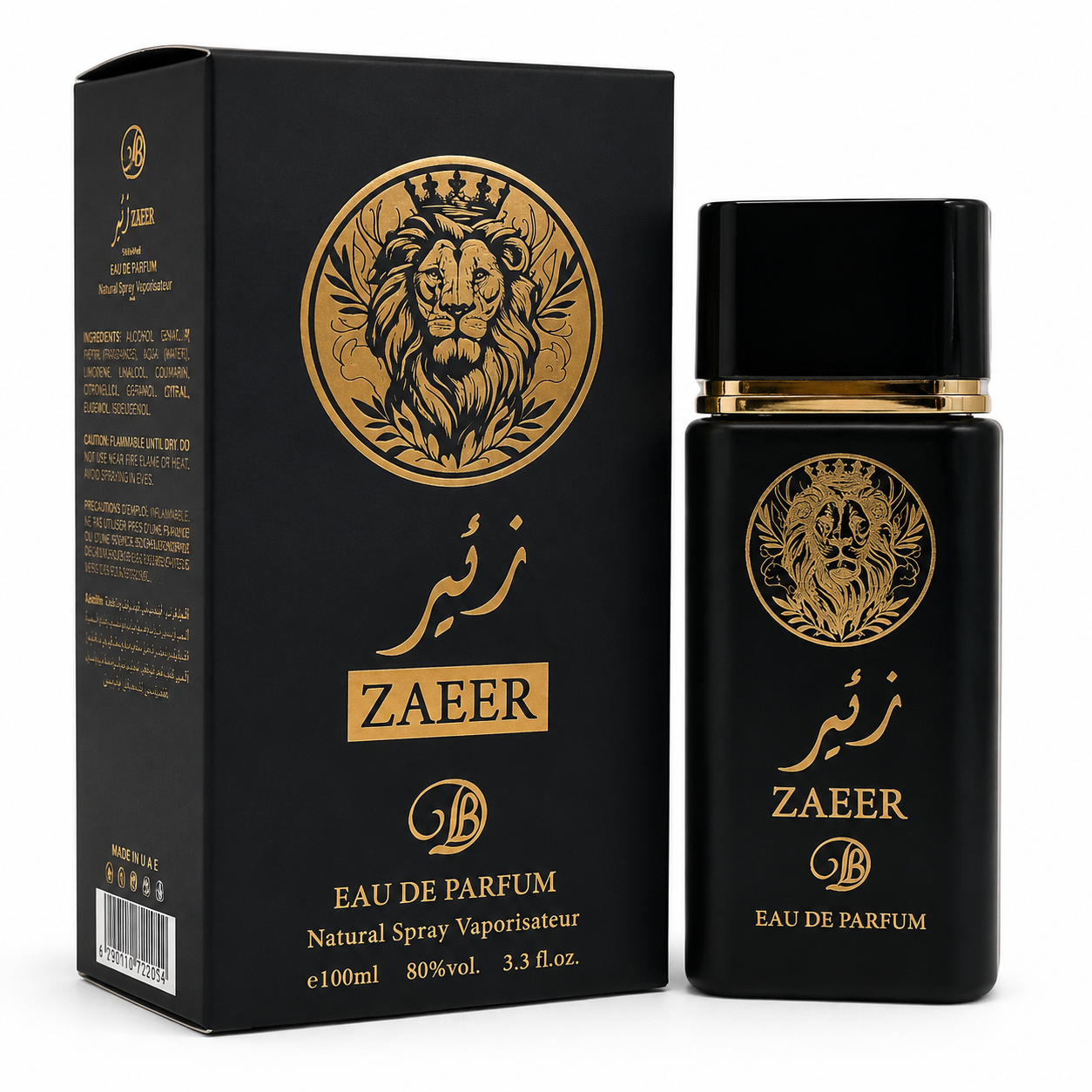 Zaeer Noir de Blue Dreams Eau de Parfum 100ml - aroma intenso y elegante con notas amaderadas y especiadas 🚚 Envíos a España 24/48h