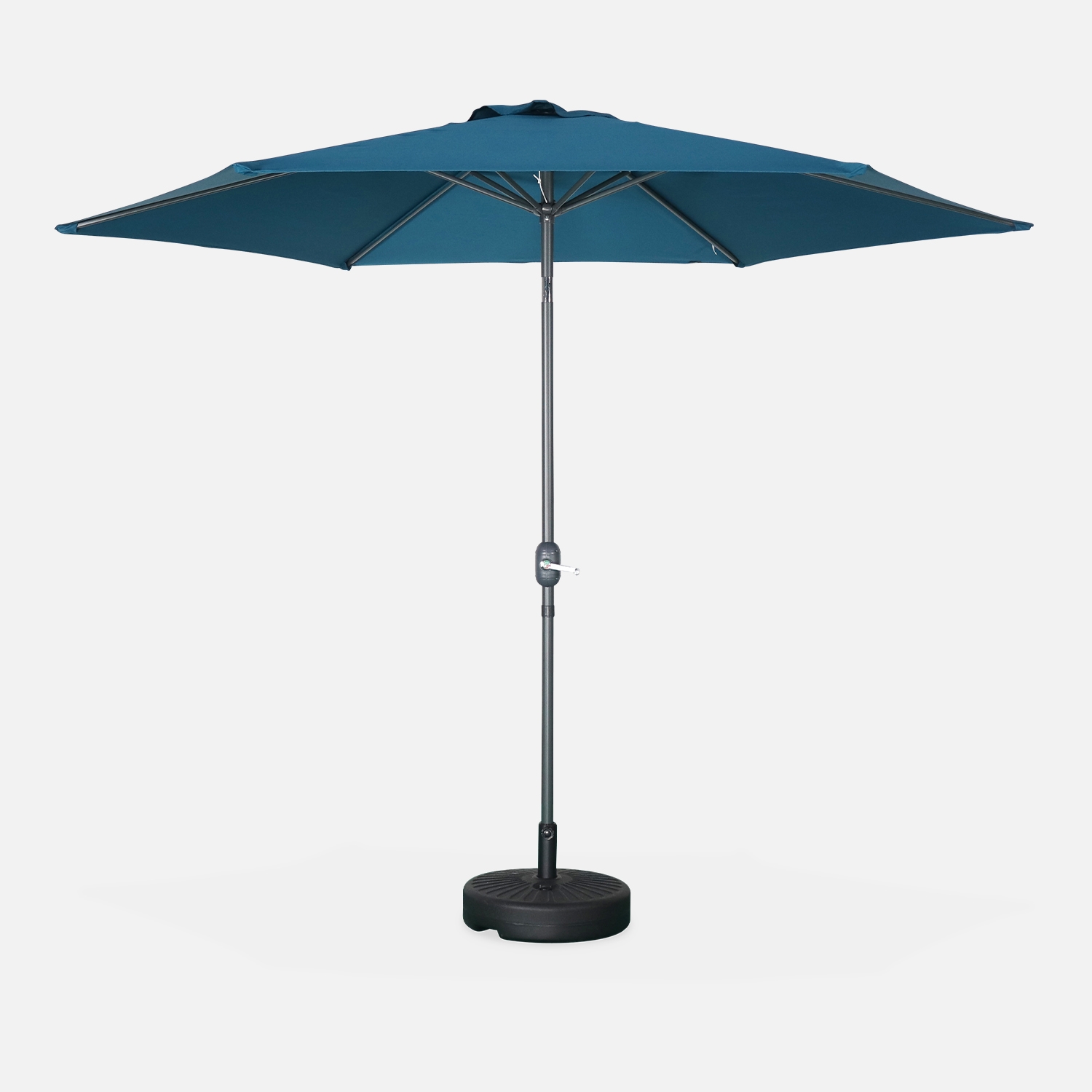 sweeek - Parasol redondo, 3x3m , Touquet , 294x294x243