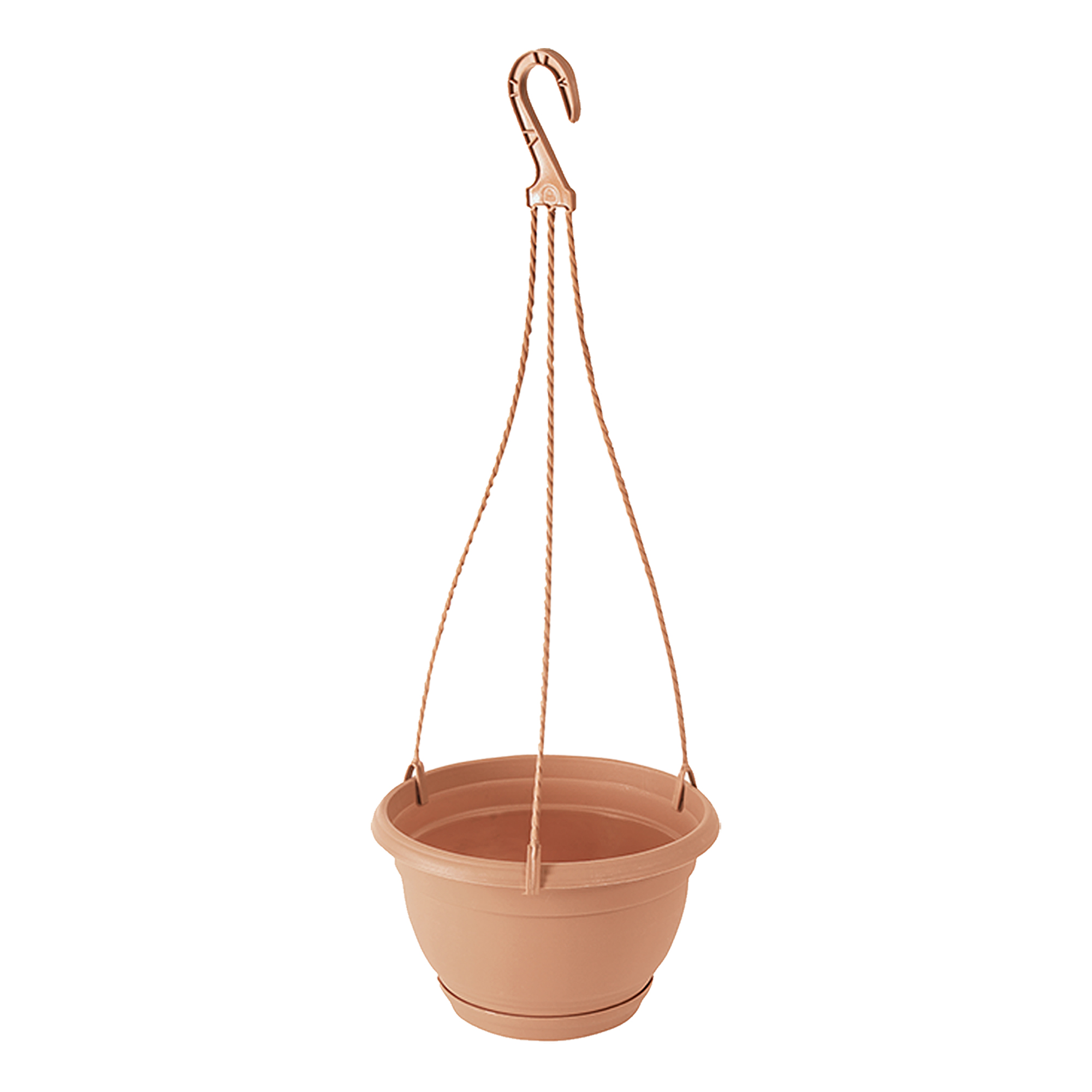 Macetero Colgante Prosperplast AGRO 0,8L. Terracota para Jardín y Decoración