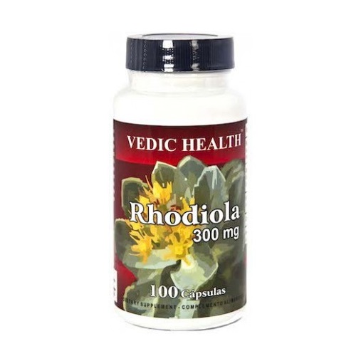 Rodiola Standarizado 100Cap. 300Mg. Vedic Health