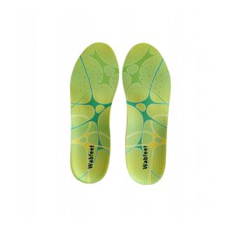 Wabfeet Plantilla Multiactivity Verde para Deportes - Antideslizante y Amortiguadora