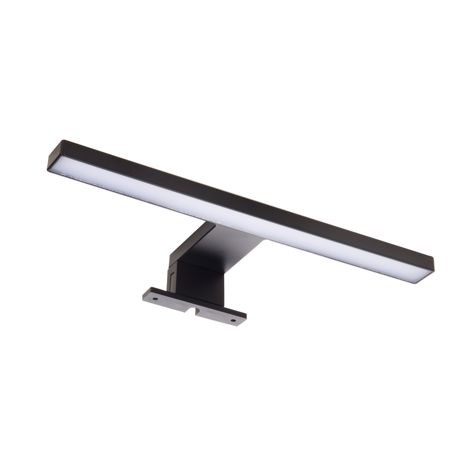 Ledkia Aplique Espejo Baño Carl 5W Negro 4000K Blanco Neutro