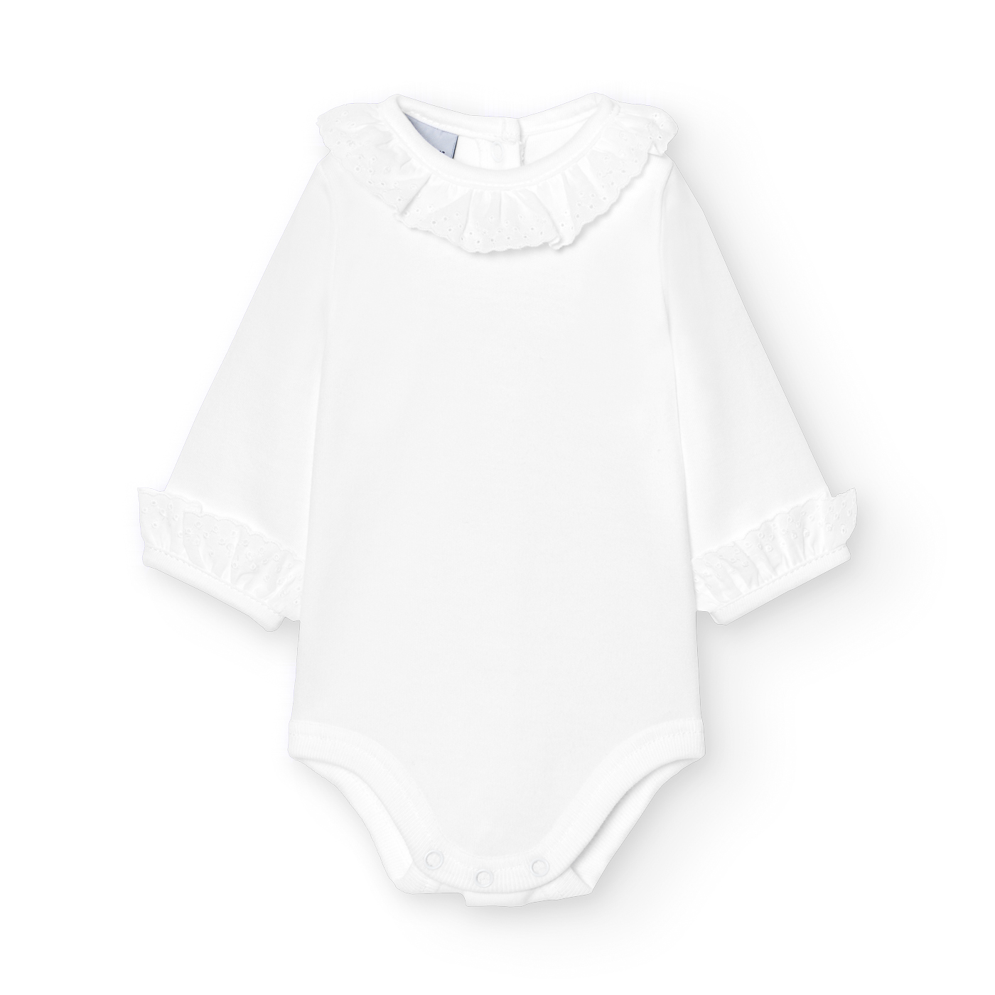 Basicos Babidu pack de 2 bodys cuello batista