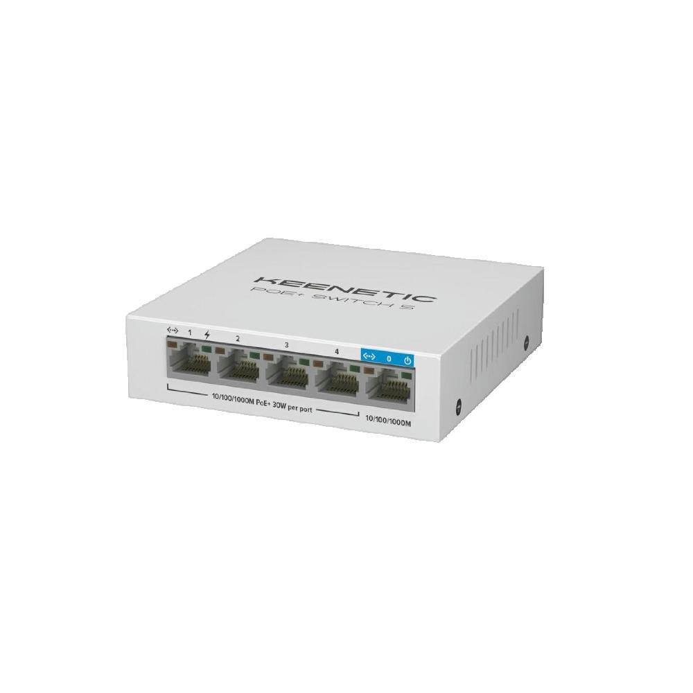 Keen KN-4610-01-EU PoE+ Switch 4-Port QoS