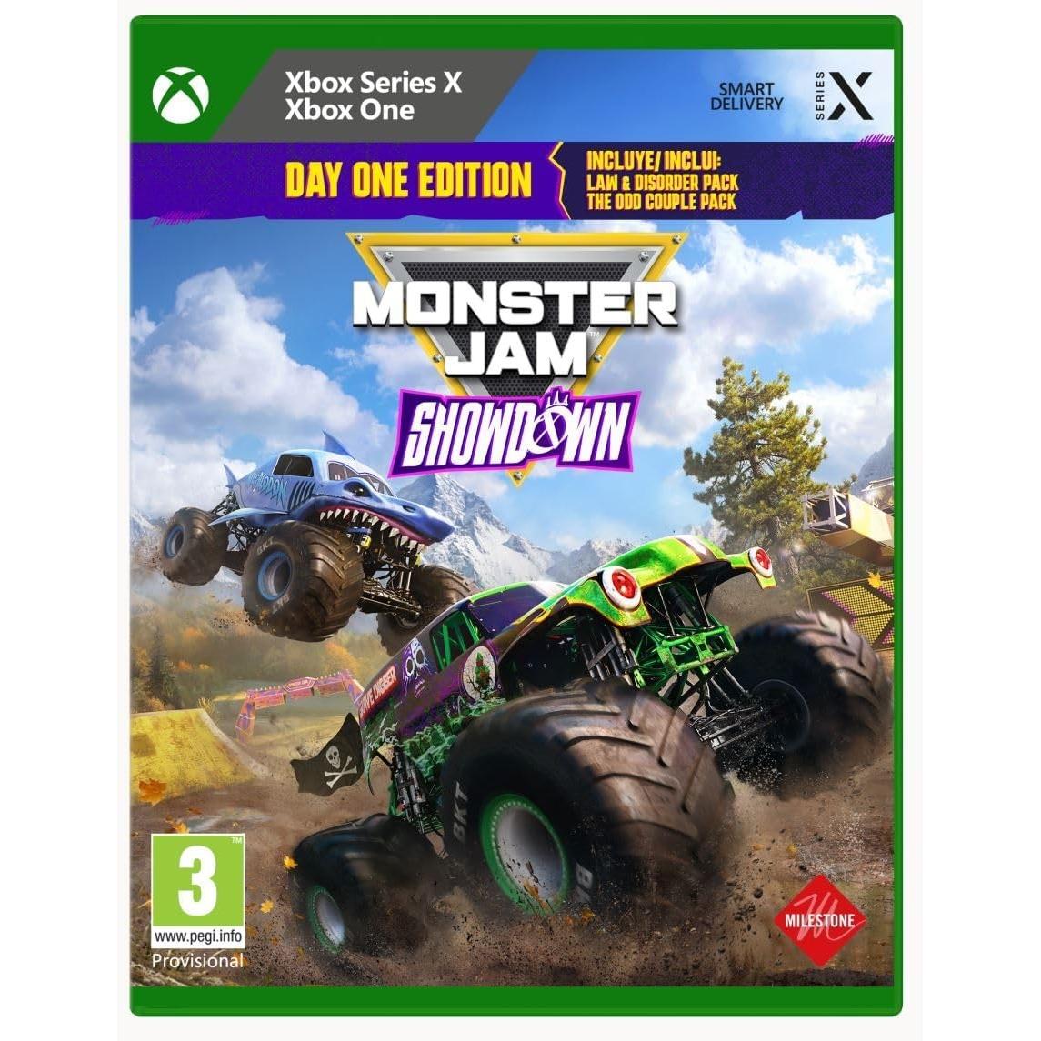 MONSTER JAM SHOWDOWN DAY ONE EDITION Juego para Consola Microsoft Xbox Series X