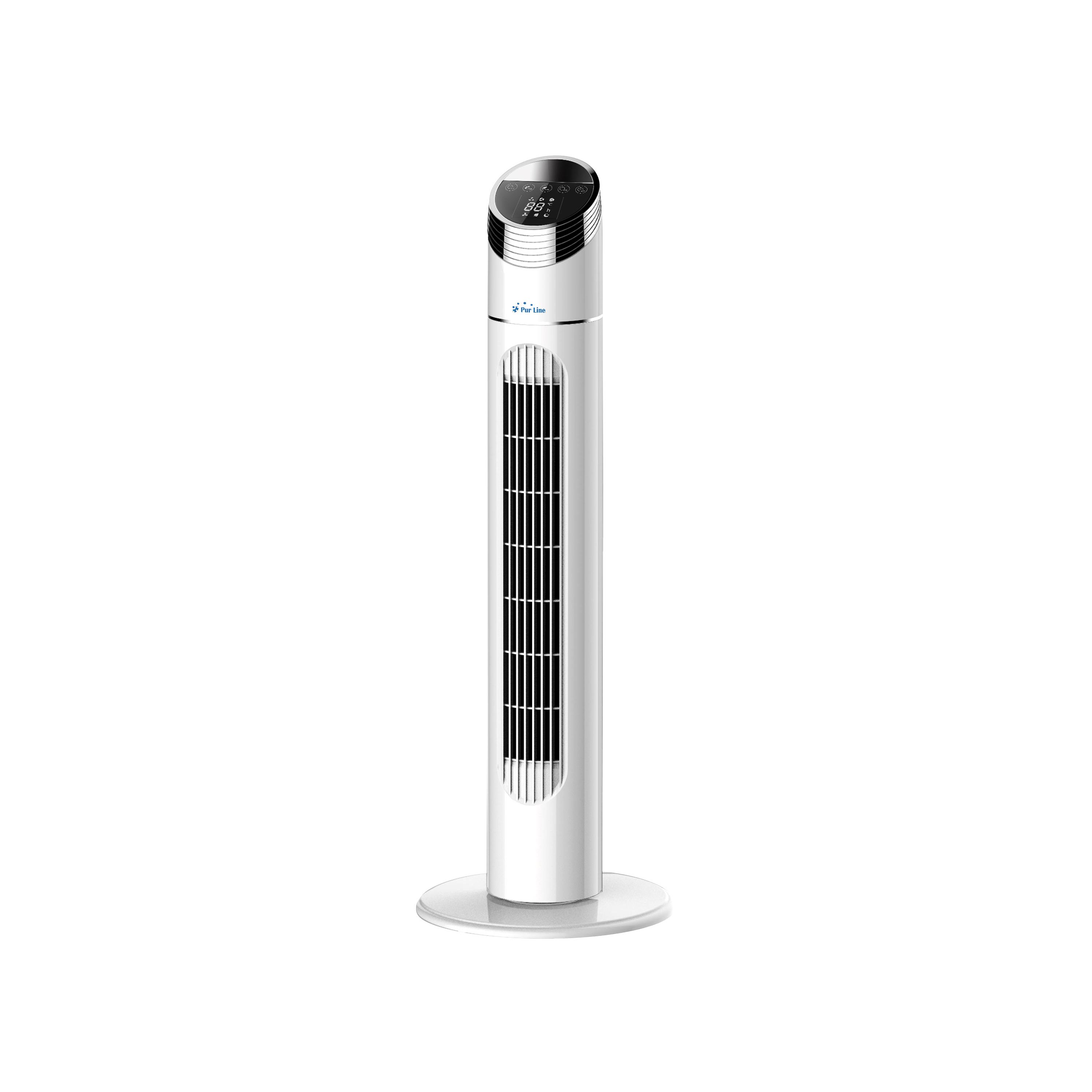 Ventilador de torre 40W con 3 velocidades y oscilación automática Purline VENTY TO 40