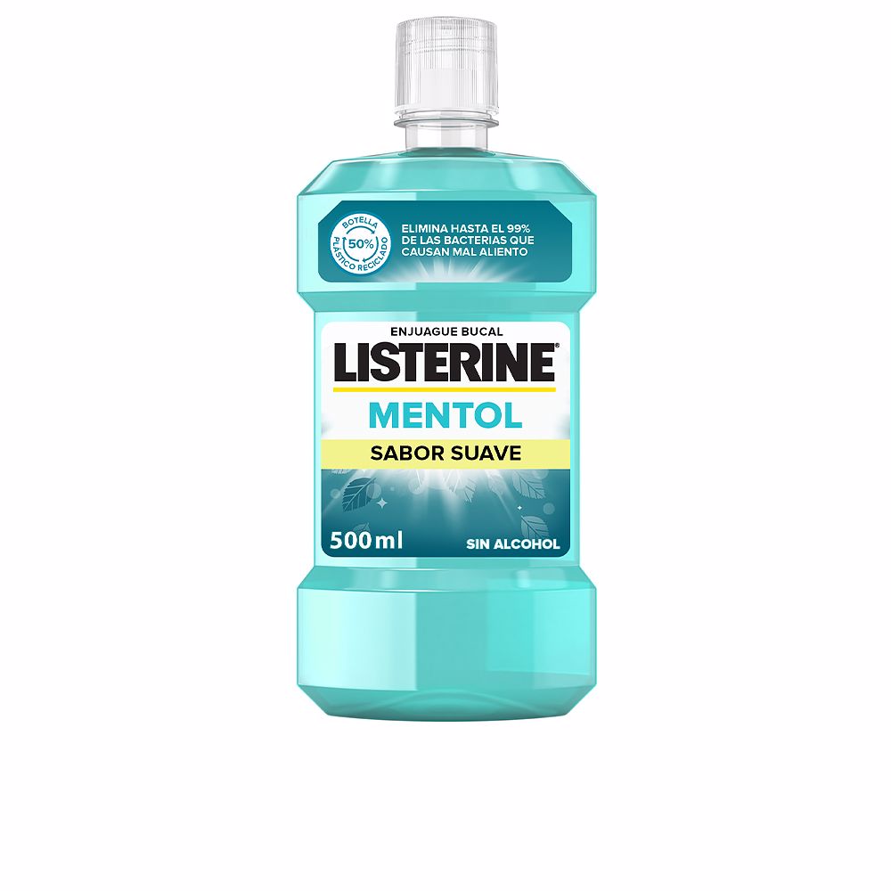 Listerine - Higiene Listerine MENTOL SUAVE 0% alcohol enjuague bucal