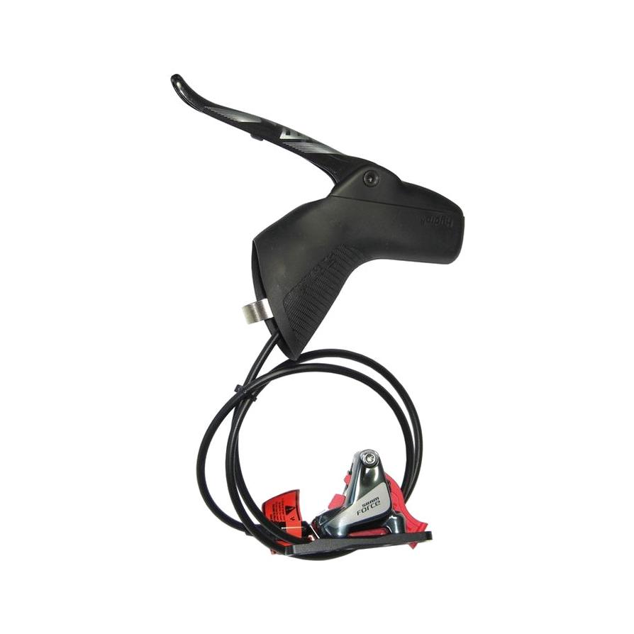 Freno De Disco Hidráulico Trasero De Carbono Con Zapatas Orgánicas Force 1 1800 Mm Flat Mount 103324