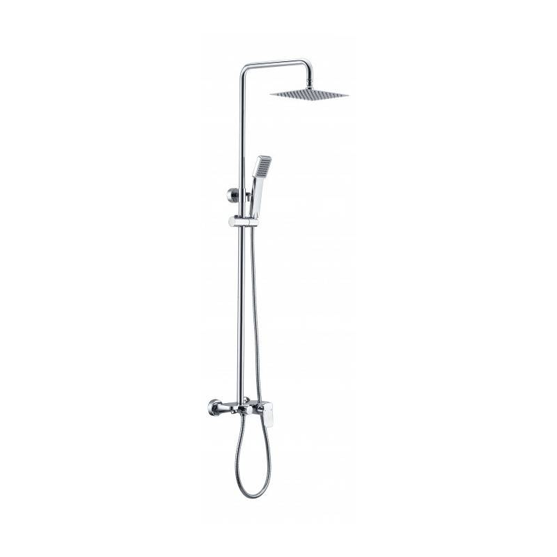 Imex Liverpool BDL007 columna de ducha moderna en acero inoxidable