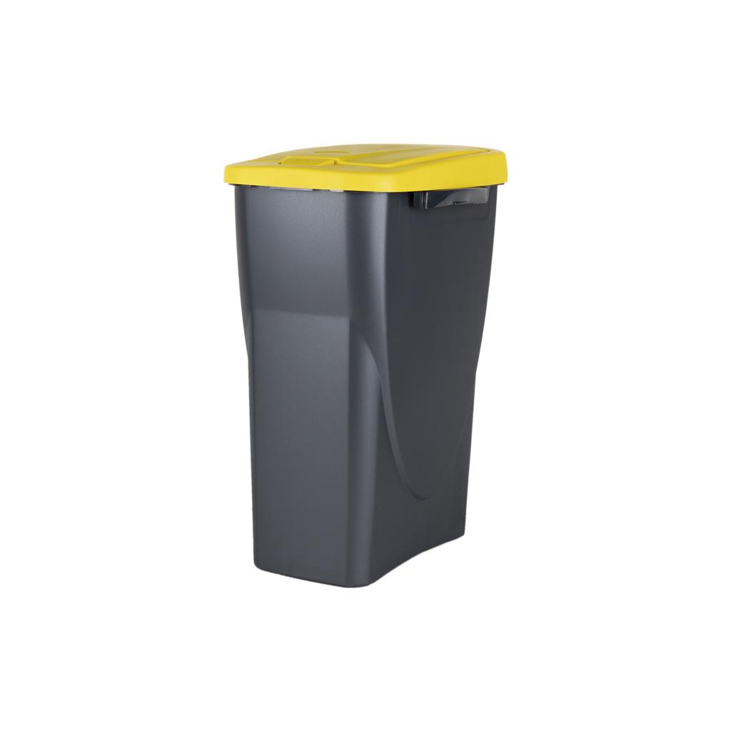 Cofan - Cubos de basura para reciclar plásticos y envases | Capacidad de 15 litros | Medidas: 20 x 31 x 42 cm | Cinco Colores