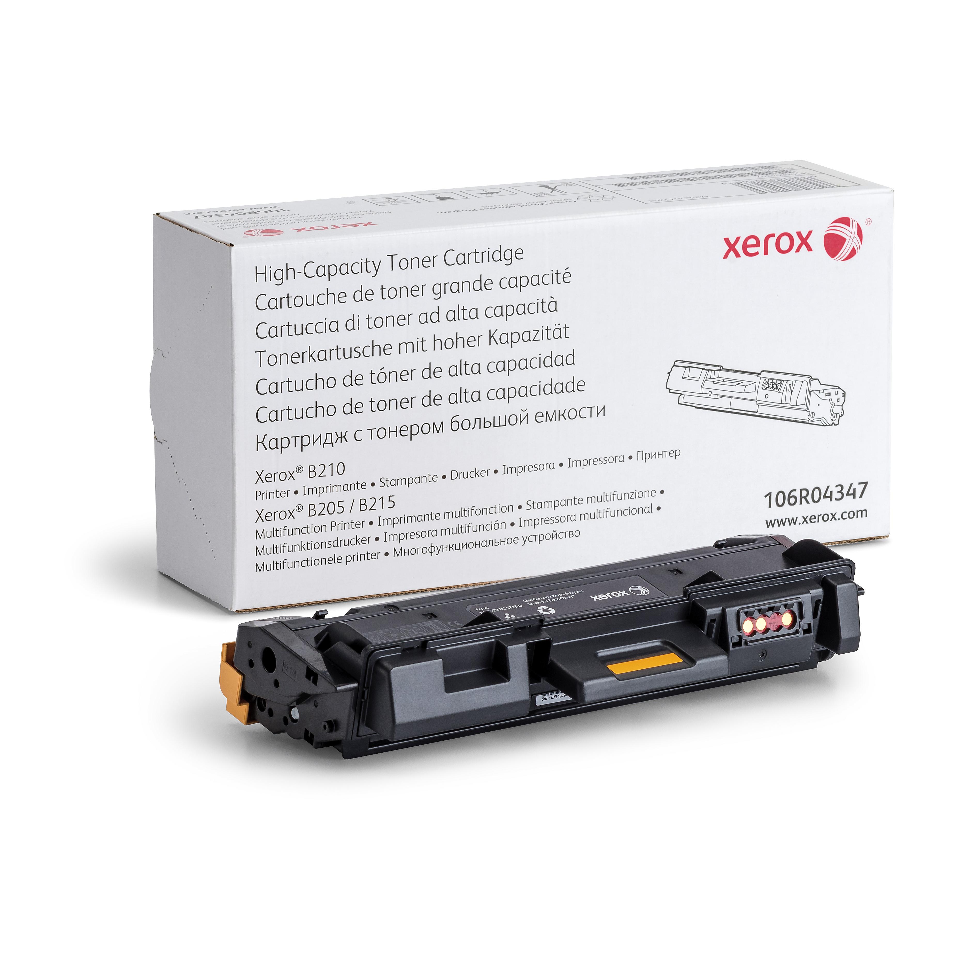 Xerox 106R04347 cartucho de tóner Negro