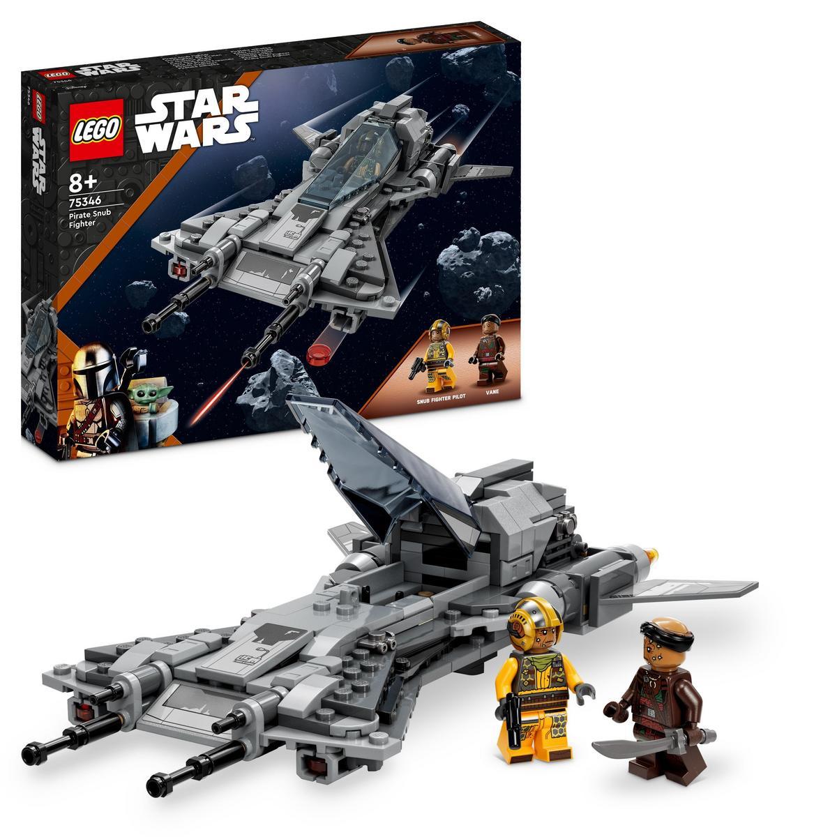 LEGO - Set de juguetes de construcción LEGO® Star Wars™ 75346 Caza Snub Pirata; caza estelar construible; idea de regalo para niños y niñas a partir de 8 años (285 piezas)