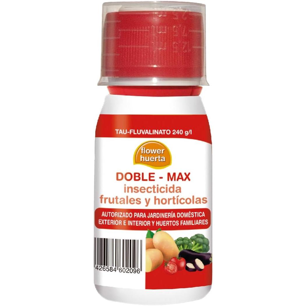 Insecticida Doble Max es un eficaz eliminador de aplicación foliar que actúa por contacto e ingestión contra insectos y plagas de pulgones, mosca blanca, trips y psilas, entre otros - Flower