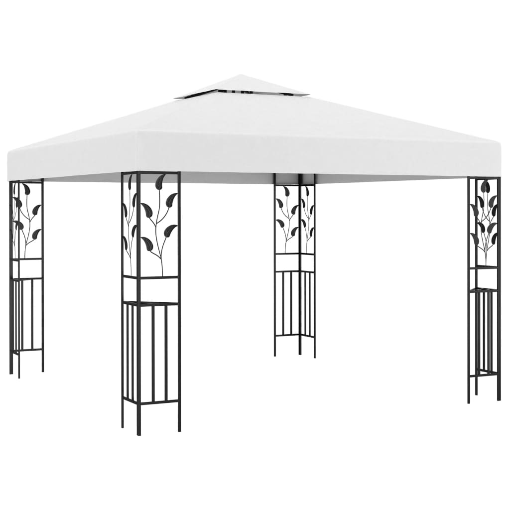 vidaXL Cenador 3x3 m 180 g/m² Pérgola Jardín Patio Marquesina Refugio Color Blanco,  Taupé,  Rojo y mas