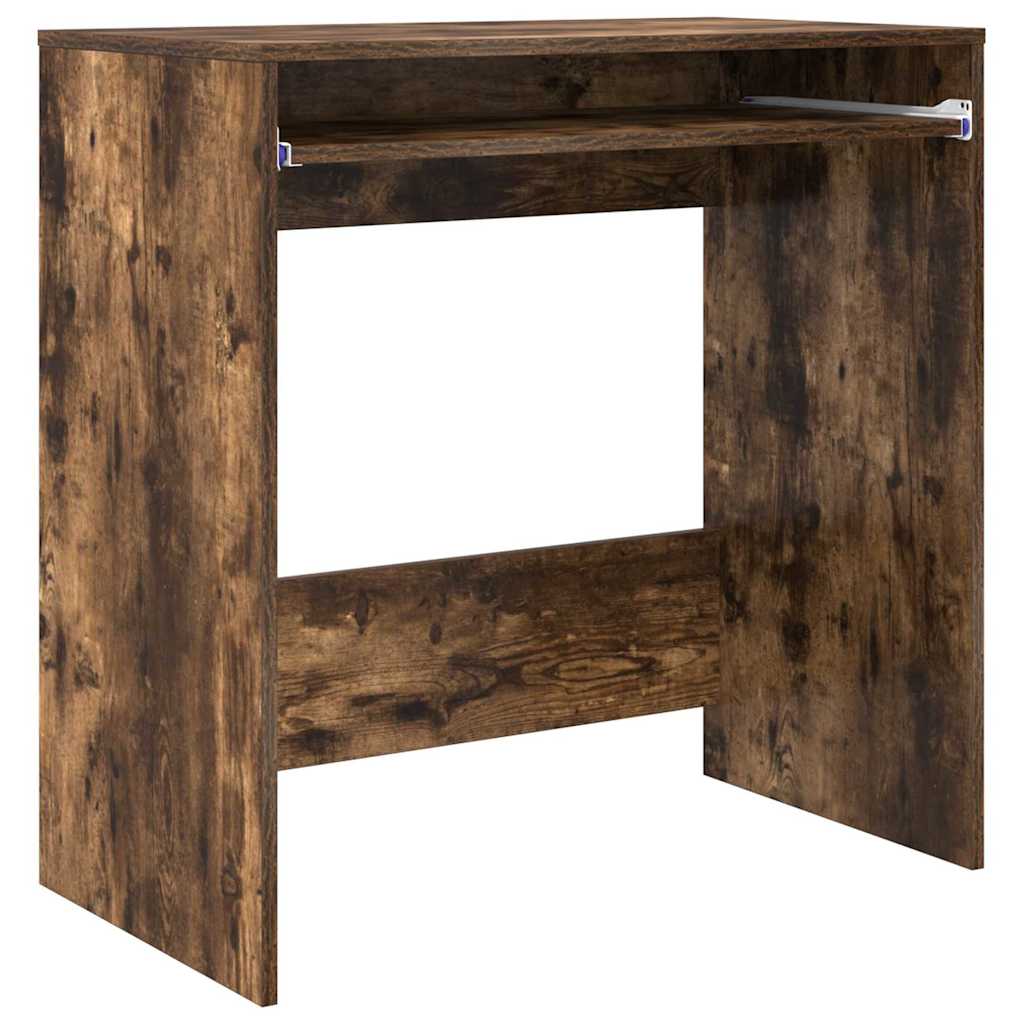vidaXL Escritorio Roble ahumado 77.5 x 43 x 79 cm Madera de ingeniería