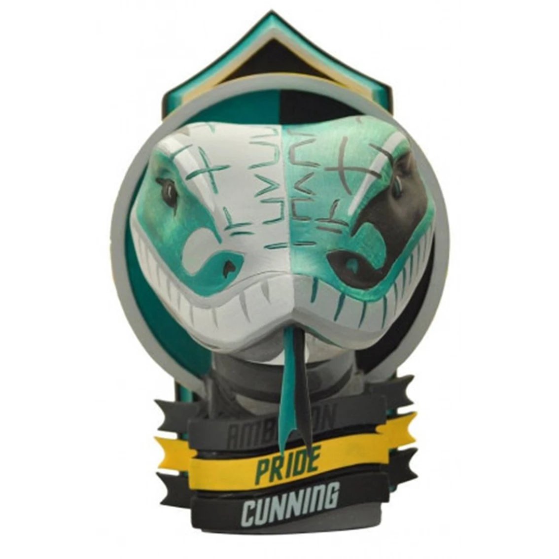 Plastoy - Figura coleccionable Blasón Slytherin de resina 21 cm para fans de Harry Potter, decoración temática y regalo ideal