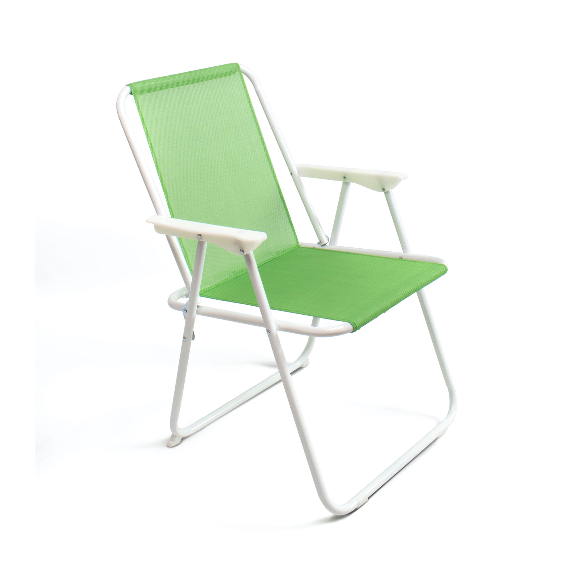 The Secret Home - Silla de Playa Plegable de Tela y Metal - Dimensiones: Alt. 75cm x An. 50cm x Prof. 58cm - Ideal para Playa y Piscina - Varios Colores