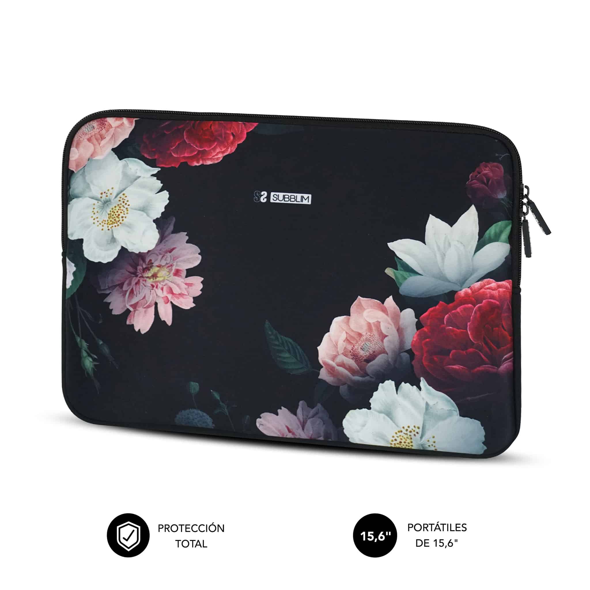 Funda Ordenador Neopreno Trendy Sleeve Neo Flowers 15.6"