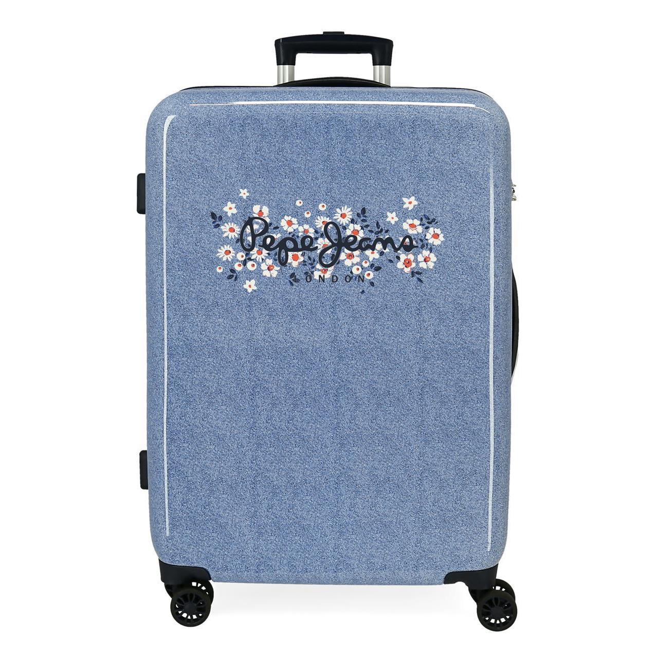 Maleta mediana Pepe jeans Digital denim 68x48x26cm